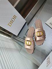 Dior Women 30 Montaigne Slide Pink Calfskin - 5