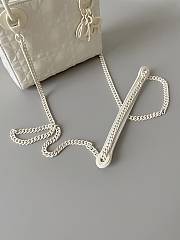 Lady Dior Mini  Bag Latte Cannage White Size 17 × 15 × 7 cm - 2