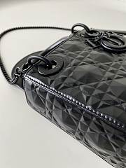 Lady Dior Mini Bag Latte Cannage Black Size 17 × 15 × 7 cm - 6