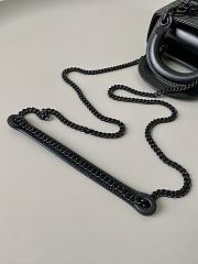 Lady Dior Mini Bag Latte Cannage Black Size 17 × 15 × 7 cm - 5