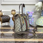 Gucci GG Supreme Ophidia Small Tote Bag 547551 Size 25 x 19 x 9.5 cm - 3