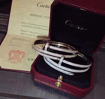 Cartier Bracelet Silver/Rose Gold