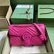 Gucci GG Marmont Rose Pink Size 26 x 15 x 7 cm - 1