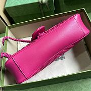Gucci GG Marmont Rose Pink Size 26 x 15 x 7 cm - 5