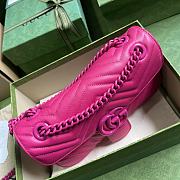 Gucci GG Marmont Rose Pink Size 26 x 15 x 7 cm - 3