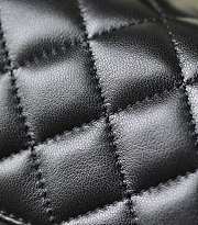Chanel Rhinestone Portable Flap Bag Black Size 20 x 12 x 6.5 cm - 5