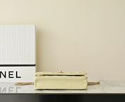 Chanel WOC Lambskin Yellow Bag Size 12 x 19.5 x 3.5 cm - 3