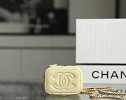 Chanel Buckle Box Bag Yellow Size 11 x 8.5 x 7 cm - 5