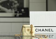 Chanel Buckle Box Bag Yellow Size 11 x 8.5 x 7 cm - 4