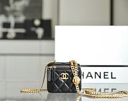 Chanel Buckle Box Bag Black Size 11 x 8.5 x 7 cm - 6