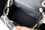Chanel Double Pocket Retro Backpack Black Size 20.5 x 20 x 15 cm - 4