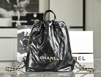 Chanel 22 Black Backpack Size 29 x 34 x 10.5 cm