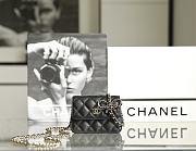 Chanel Chain Organ Wallet Black Size 10 x 13 x 6 cm - 1