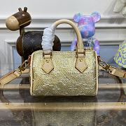 Louis Vuitton M82242 Gold Pillow Bag Speedy Size 16 x 10 x 7.5 cm - 3
