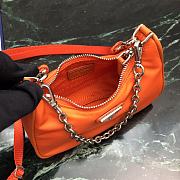 Prada Mini Hobo Bag Orange 15 x 11 cm - 4
