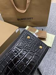 Burberry Tote Bag Crocodile Black Size 27 x 11 x 20 cm - 5