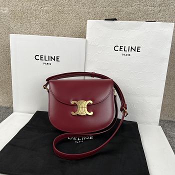 Celine Arc de Triomphe Bag Red Size 18.5 × 6 × 16 cm