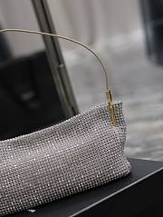 YSL Saint Laurent Suzanne Diamond Shoulder Bag Black Size 28 × 14 × 4 cm - 3
