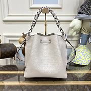 Louis Vuitton LV Muria Bucket Bag M21006 Apricot Size 25 x 25 x 20 cm - 2