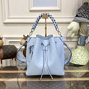 Louis Vuitton LV Muria Bucket Bag M21006 Blue Size 25 x 25 x 20 cm - 1