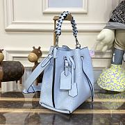 Louis Vuitton LV Muria Bucket Bag M21006 Blue Size 25 x 25 x 20 cm - 3