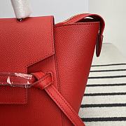 Celine Belt Mini Bag Red Size 28 x 23 x 17 cm - 4