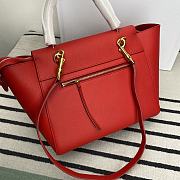 Celine Belt Mini Bag Red Size 28 x 23 x 17 cm - 5