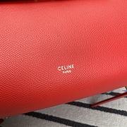 Celine Belt Mini Bag Red Size 28 x 23 x 17 cm - 2