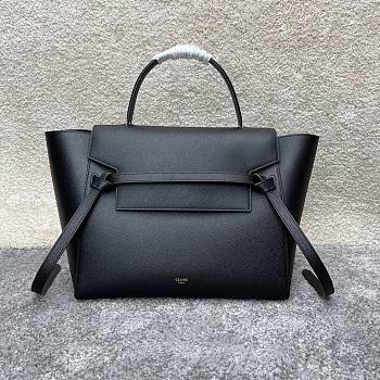 Celine Belt Mini Bag Black Size 28 x 23 x 17 cm