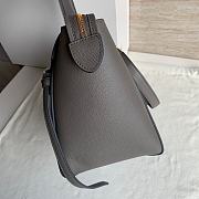 Celine Belt Mini Bag Elephant Gray Size 28 x 23 x 17 cm - 3