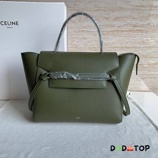 Celine Belt Mini Bag Green Size 28 x 23 x 17 cm - 1