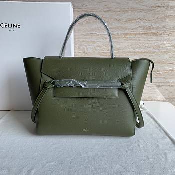 Celine Belt Mini Bag Green Size 28 x 23 x 17 cm