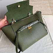 Celine Belt Mini Bag Green Size 28 x 23 x 17 cm - 5