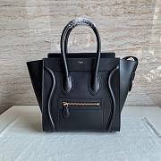 Celine Luggage Micro Black 27 x 27 x 15 cm - 1