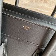 Celine Luggage Micro Black 27 x 27 x 15 cm - 4