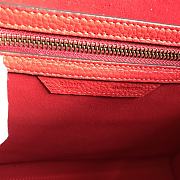 Celine Luggage Micro Red 27 x 27 x 15 cm - 2