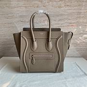 Celine Luggage Micro Khaki 27 x 27 x 15 cm - 1