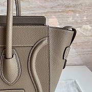 Celine Luggage Micro Khaki 27 x 27 x 15 cm - 5