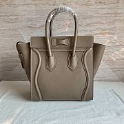 Celine Luggage Micro Khaki 27 x 27 x 15 cm - 2