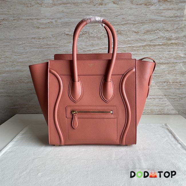 Celine Luggage Micro Pink 27 x 27 x 15 cm - 1