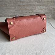 Celine Luggage Micro Pink 27 x 27 x 15 cm - 2