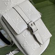 Gucci Ophidia Backpack White Size 34 x 41 x 12 cm - 5