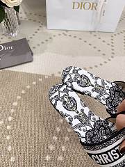 Dior Black and White Slide - 2