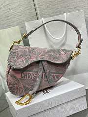 Dior Saddle Bag Pink 01 Size 25 cm - 1