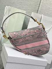Dior Saddle Bag Pink 01 Size 25 cm - 3