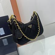 Prada Re-Nylon Mini Bag Black Size 23 x 16 x 6.5 cm - 5