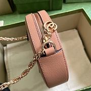 Gucci Ophidia GG Mini Round Shoulder Bag Size 18 x 18 x 4.5 cm - 5