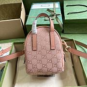Gucci Mini GG Ophidia Shoulder Bag Size 14 x 19 x 12 cm - 6