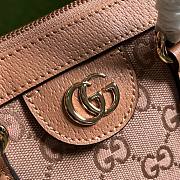 Gucci Ophidia GG Pink Small Bag Size 24 x 20.5 x 10.5 cm - 2