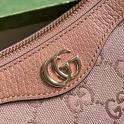 Gucci Ophidia GG Small Handbag In Pink Size 25 x 15 x 6.5 cm - 4
